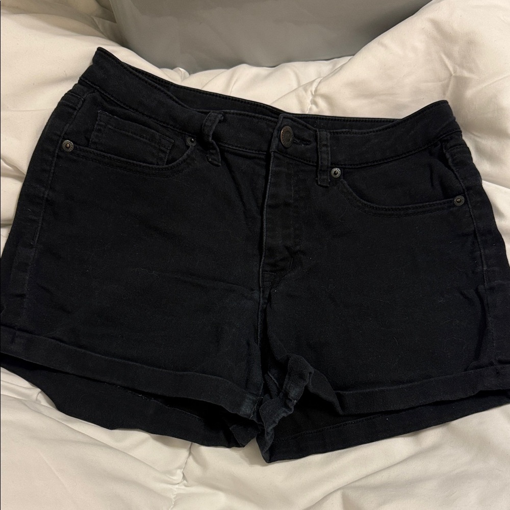 Aeropostale Women's Dark Jean Shorts